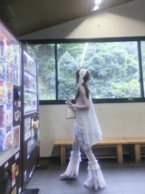 Cloud Garden Babydoll Dress