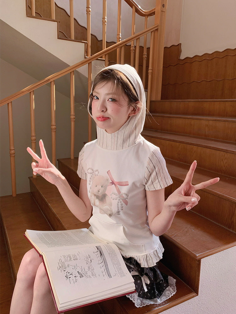 Teddy Ribbon Dreams Top