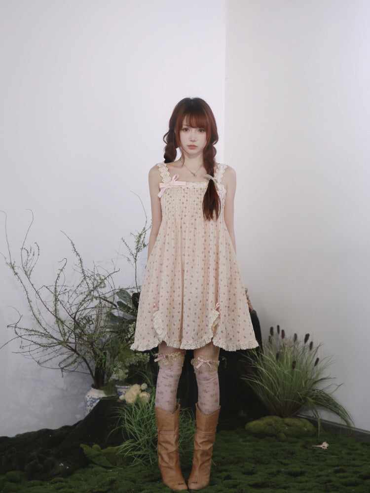 Rosy Ribbon Dream Nightdress