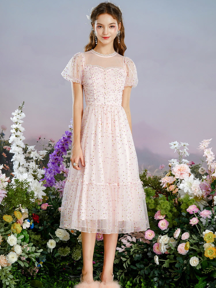Crystal Garden Glitter Dress