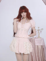 Rosy Lace Princess Set