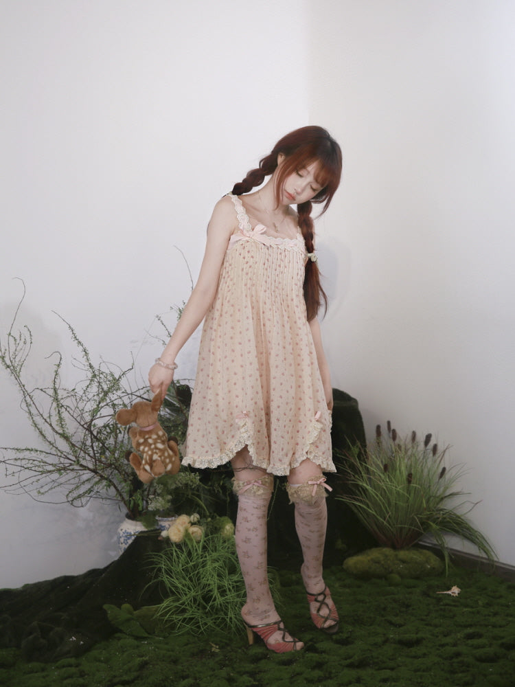 Rosy Ribbon Dream Nightdress