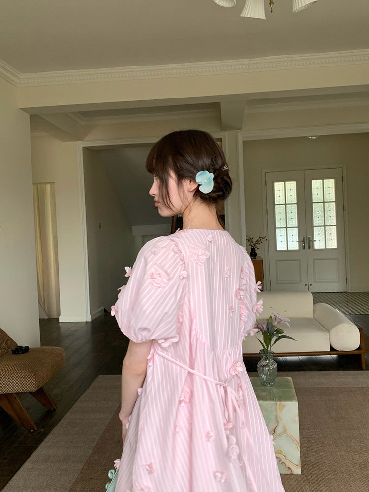 Blooming Candystripe Dress