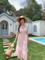 Blush Garden Waltz Dress