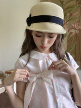 Whispering Butterflies Gingham Set