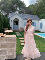 Blush Garden Waltz Dress