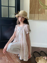 Blossom Whisper Twin-Layer Dress