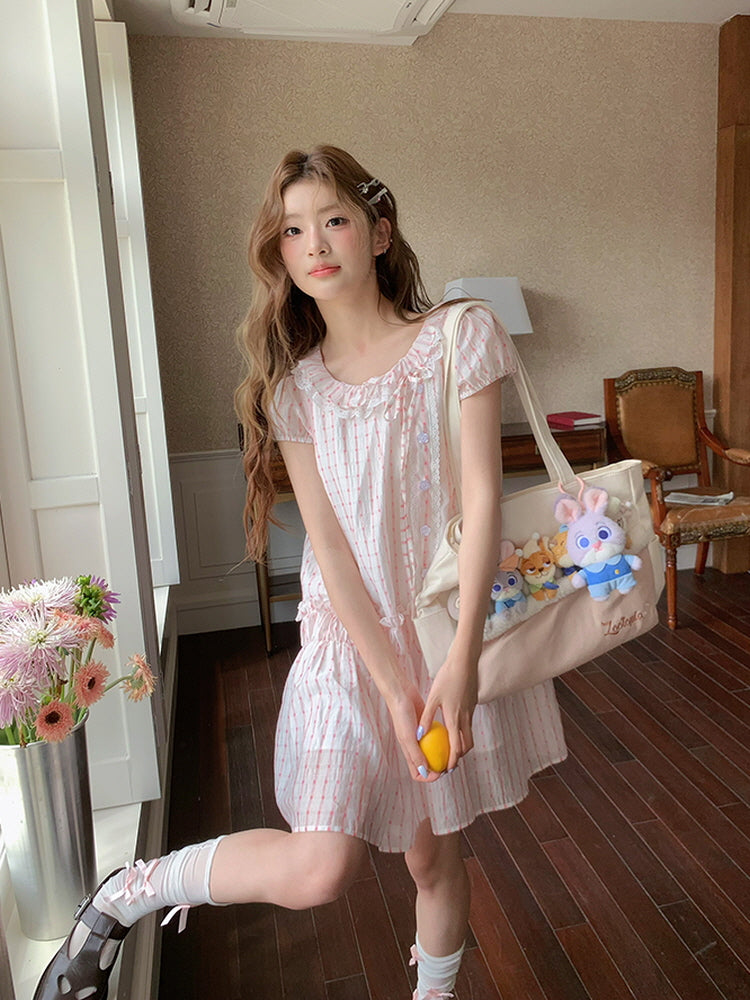 Strawberry Cream Waltz Dress
