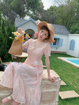 Blush Garden Waltz Dress