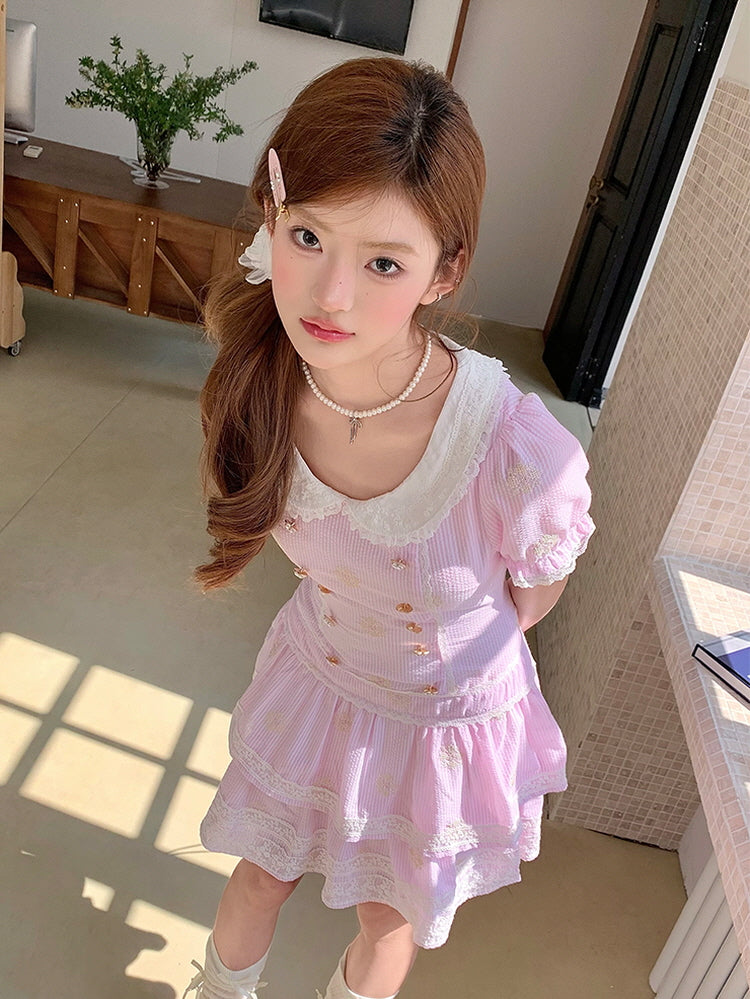 Cherry Bloom Princess Dress