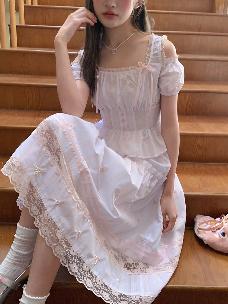 Cherry Bloom Corset Dress