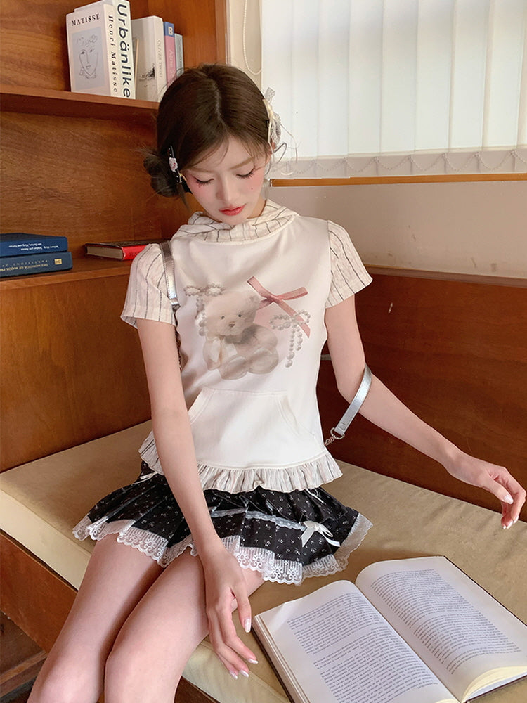 Teddy Ribbon Dreams Top