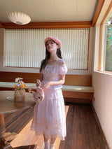 Cherry Bloom Corset Dress