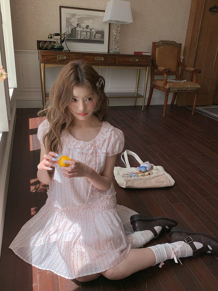 Strawberry Cream Waltz Dress