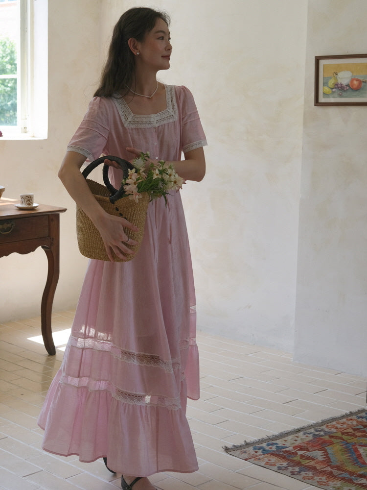 Château Rosé Summer Dress