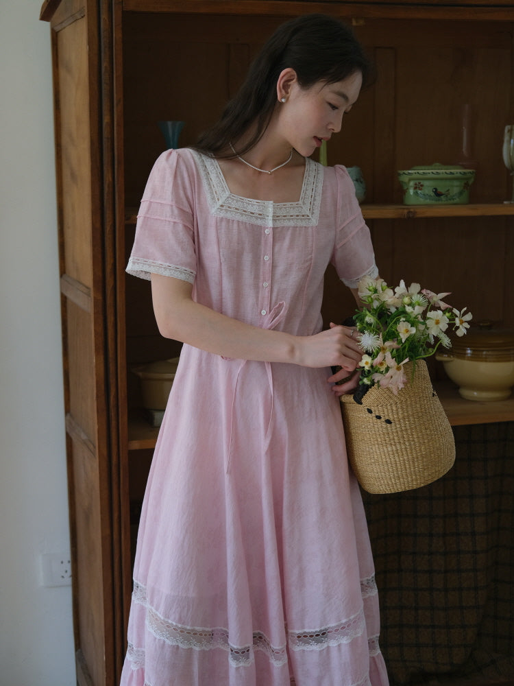 Château Rosé Summer Dress