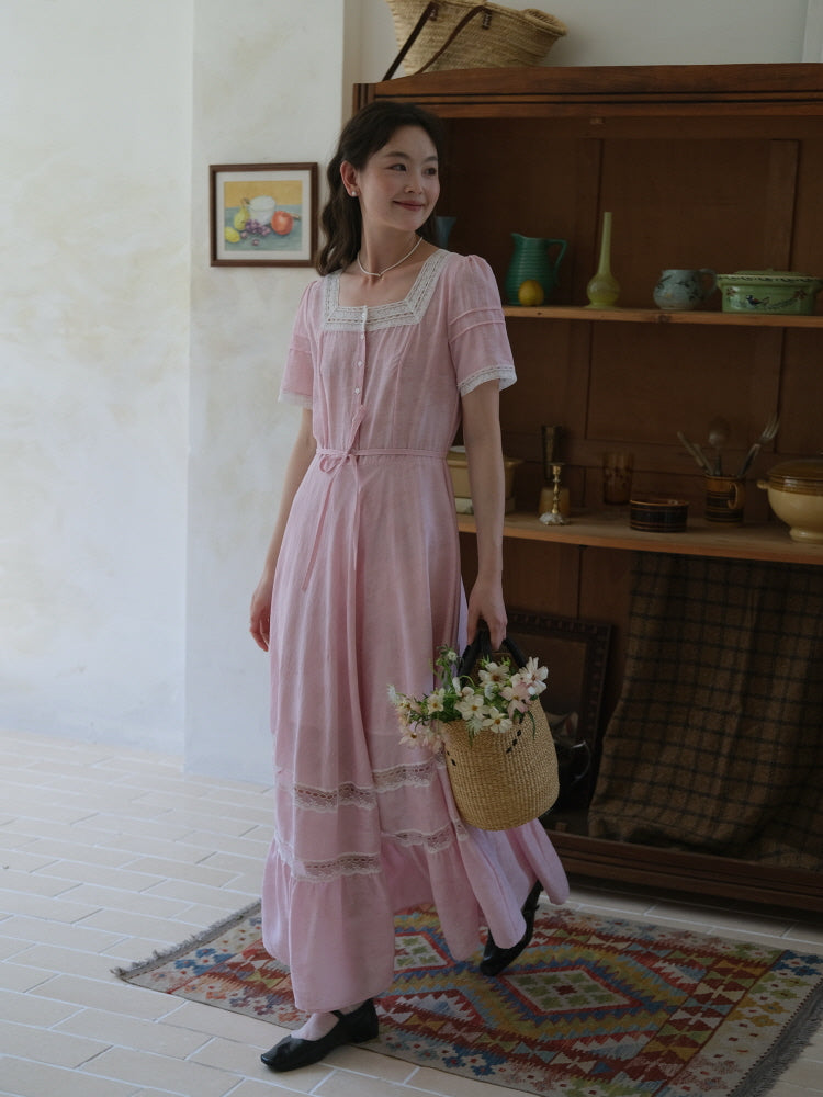 Château Rosé Summer Dress