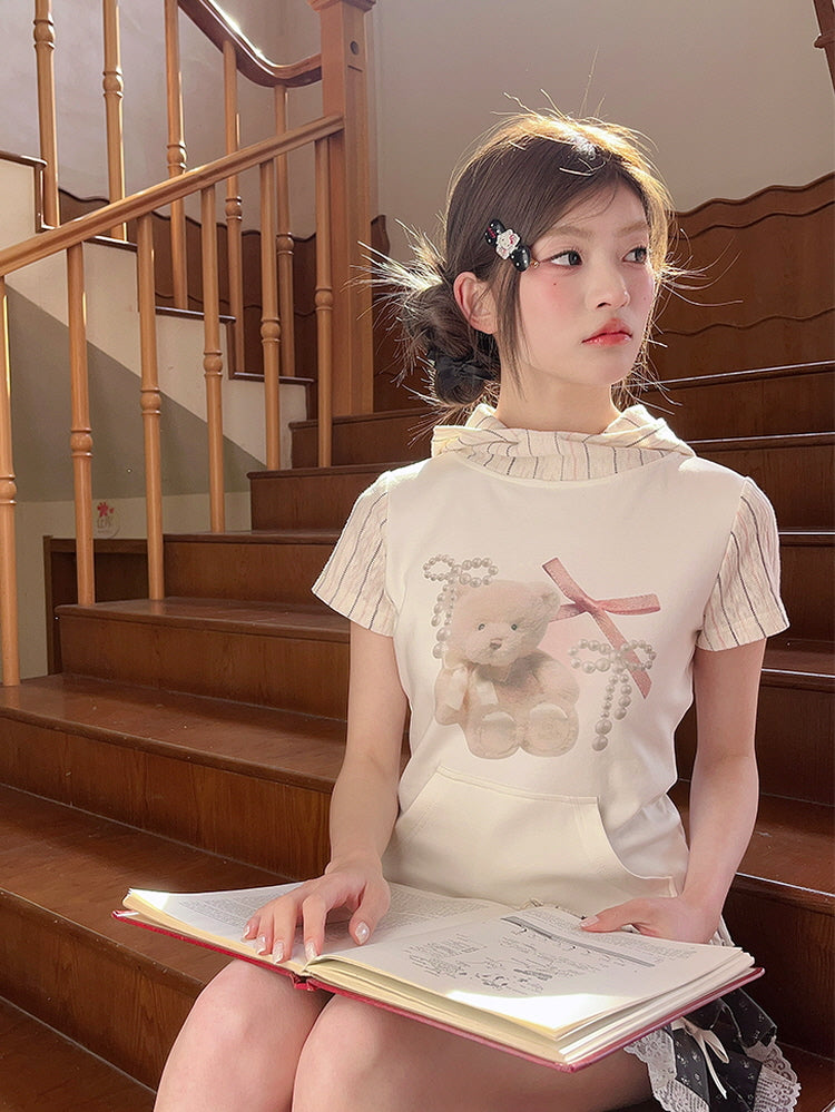 Teddy Ribbon Dreams Top