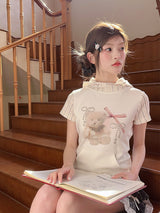 Teddy Ribbon Dreams Top