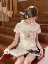 Teddy Ribbon Dreams Top