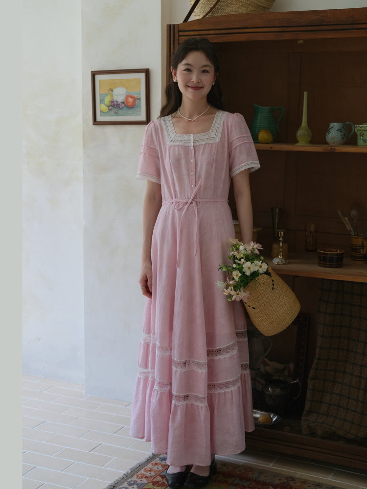 Château Rosé Summer Dress