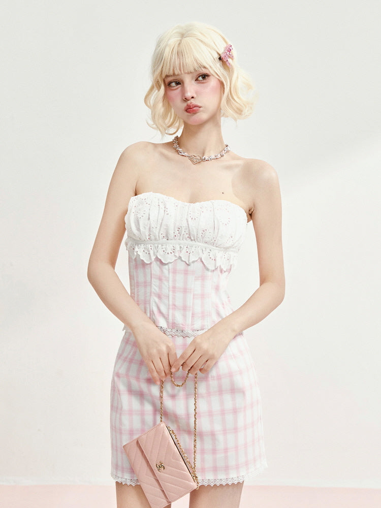 Dewdrop Picnic Check Set