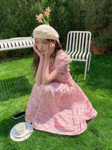 Sweet Isle Plaid Dress