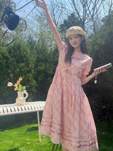 Sweet Isle Plaid Dress