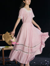 Château Rosé Summer Dress