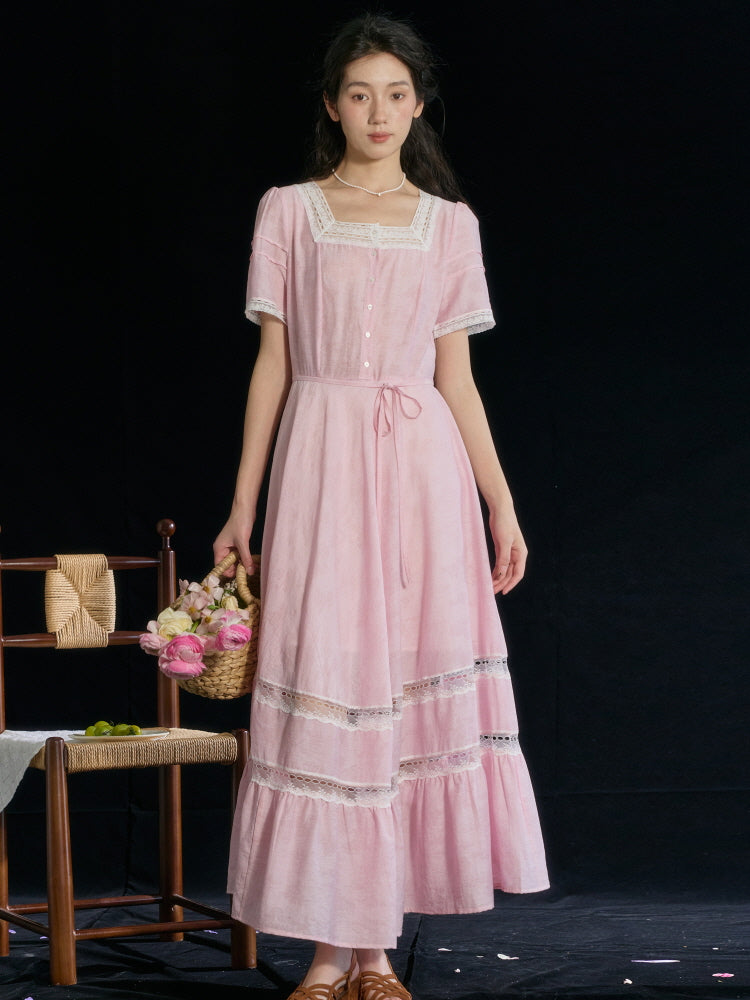Château Rosé Summer Dress