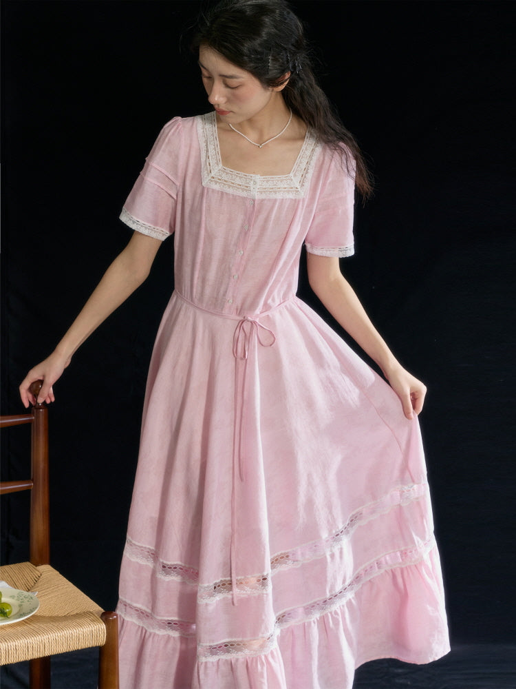 Château Rosé Summer Dress