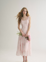 Whispering Petals Maxi Dress