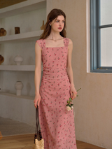 Cherry Whisper Garden Dress