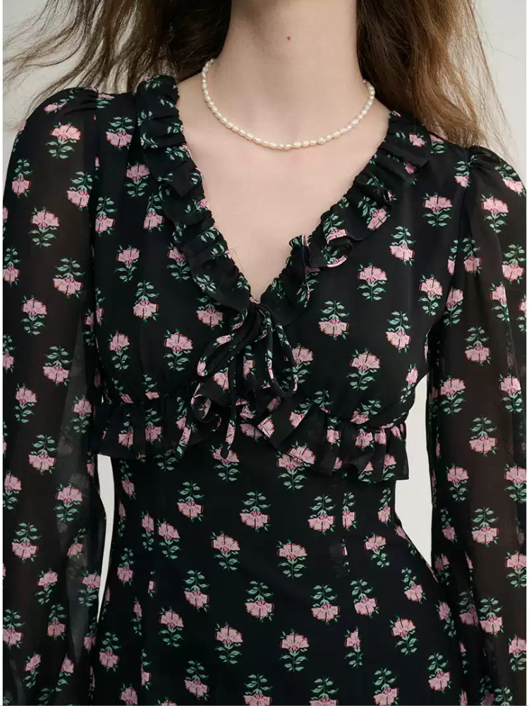 Blackberry Blossom Dress
