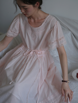 Blush Morning Waltz Dress