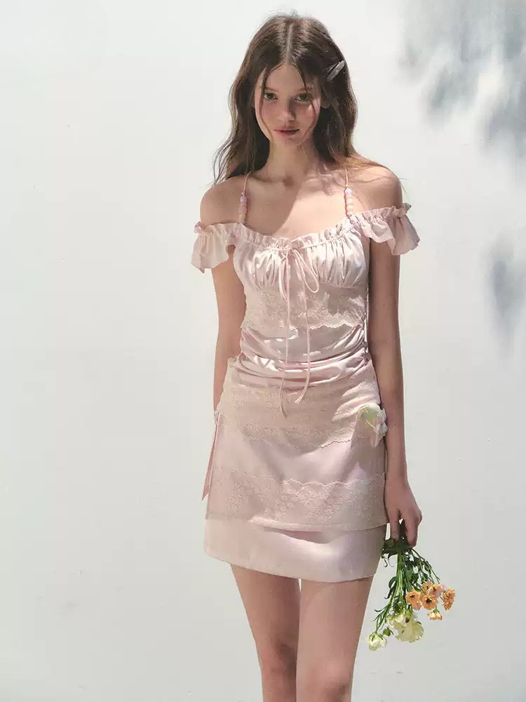 Strawberry Soufflé Corset Top