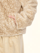 Milky Leopard Cloud Jacket