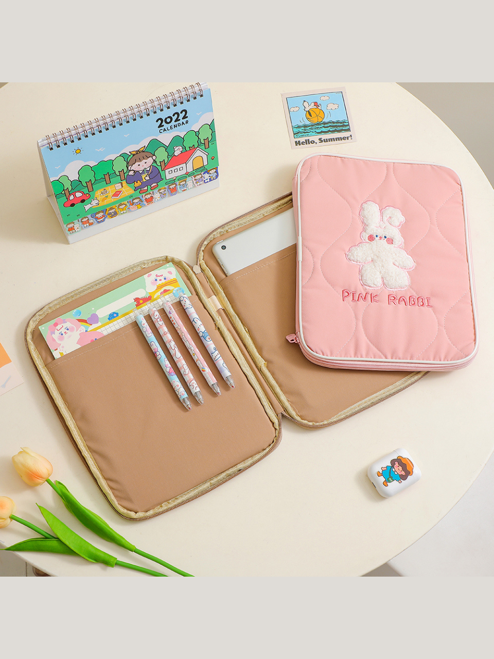 Bunny Bear Ipad Table Storage Bag