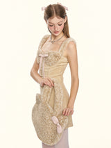 Milky Leopard Cloud Dress