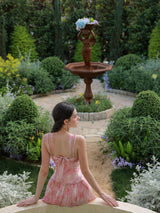 Enchanted Petal Waltz Dress