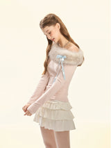 Blue Frost Whispers Knit Top