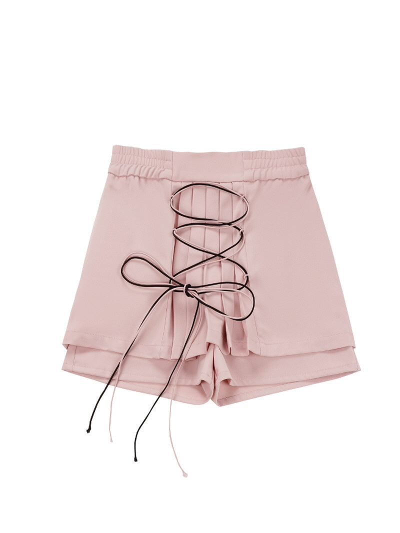 Butterfly Pink Black Camisole Skirt