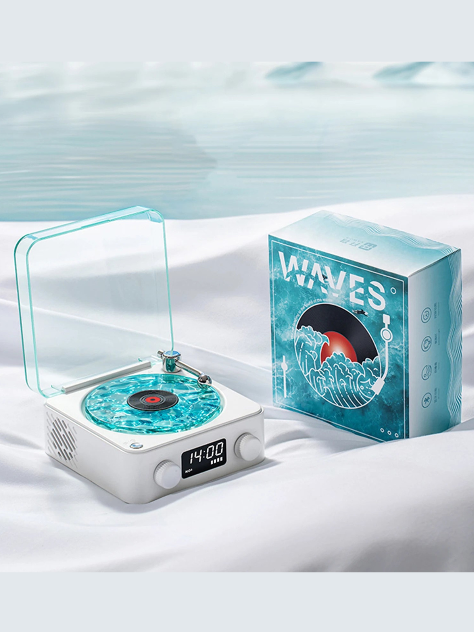 Beach Waves Retro Bluetooth Speaker