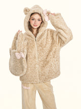 Milky Leopard Cloud Jacket