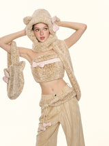 Milky Leopard Cloud Scarf