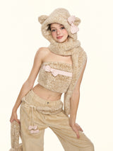 Milky Leopard Cloud Scarf