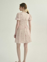 Pink Bloom Whisper Mini Dress