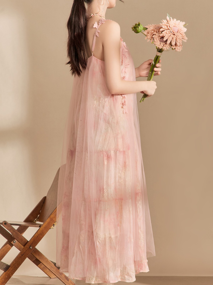 Handmade Blossom Tulle Fairy Dress