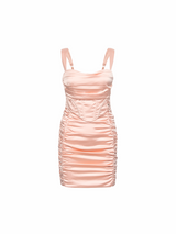 Misty Satin Corset Dress