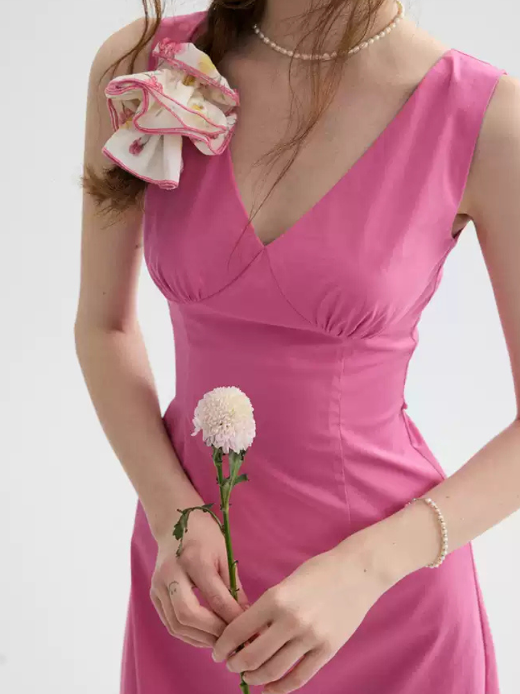 Blushing Garden Strawberry Dress